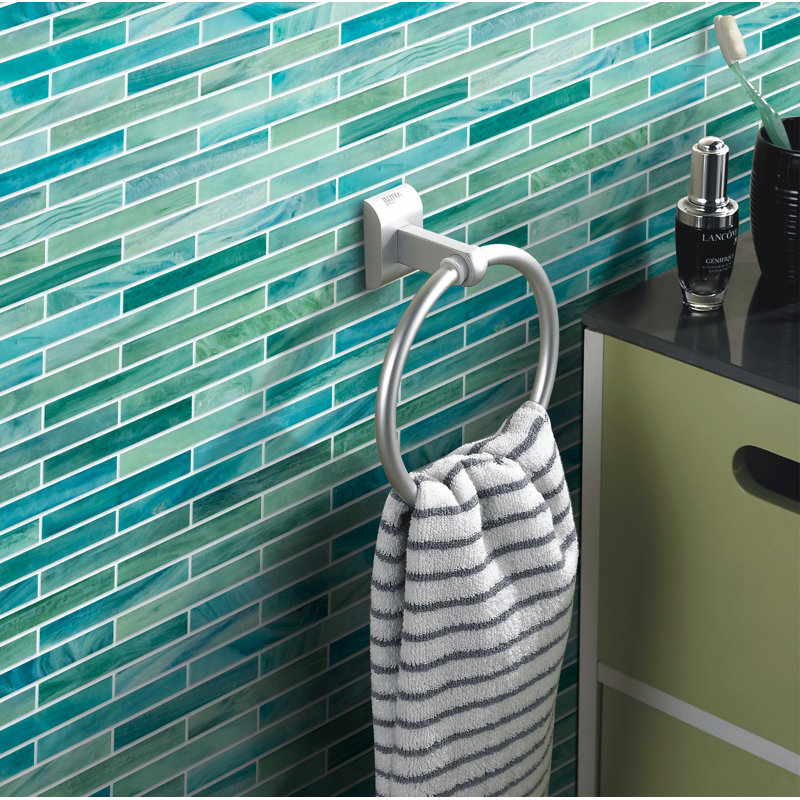 Melay Glass Brick 0.5" x 4" Glass Brick Joint Mosaic Wall & Floor Tile